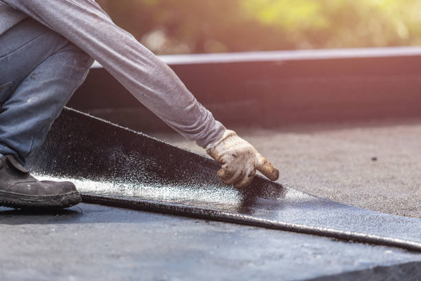 Professional Crawl Space Encapsulation technician working in Rockwood, MI